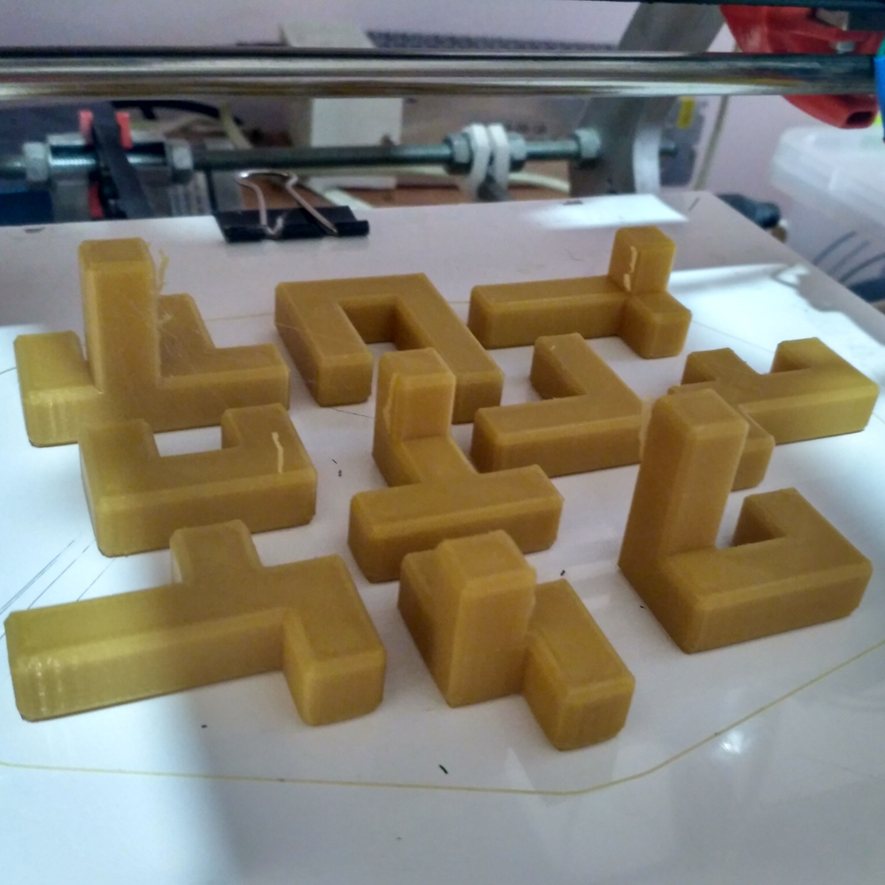 3D Printable 4x4 Puzzle Cube By New Matter