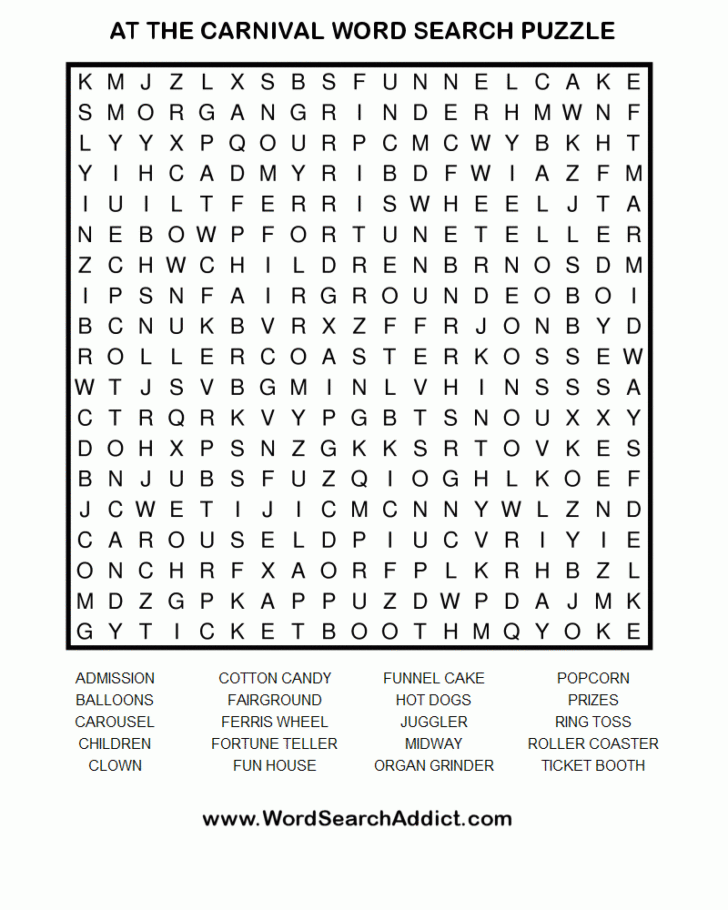 Print Word Puzzles February Health Tips For Seniors Printable