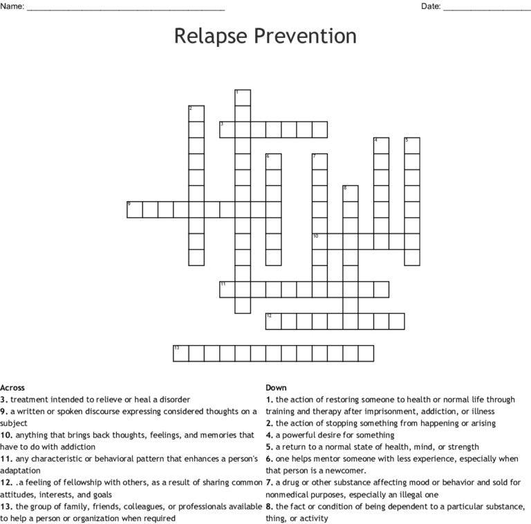 Addiction Recovery Word Search Wordmint Printable Recovery Puzzles ...