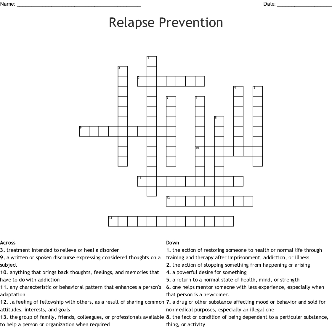 Addiction Recovery Word Search Wordmint Printable Recovery Puzzles 
