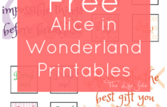 Alice In Wonderland Signs And Free Printables