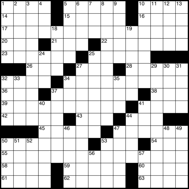 Boston Globe Sunday Crossword Puzzle Printable Printable Crossword