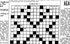 Can You Solve The Star s First Ever Crossword Puzzle From 1924 The Star