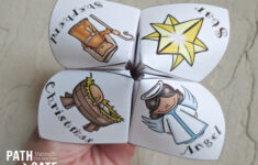 Christmas Finger Puzzle Path Through The Narrow Gate