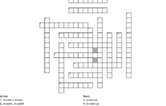 Crossword Puzzle Printable In Spanish Printable Crossword Puzzles