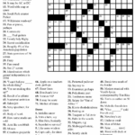 Crossword Puzzles In French Printable Printable Crossword Puzzles