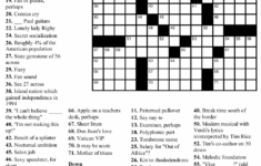 Crossword Puzzles In French Printable Printable Crossword Puzzles