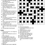Cryptic Crossword Puzzles Printable Free Printable Crossword Puzzles