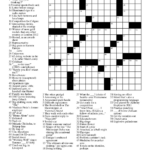 Daily Printable Universal Crossword Printable Crossword Puzzles