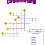 Days Of The Week Crossword Worksheet Free ESL Printable Worksheets