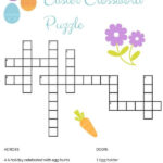Easter Crossword Puzzle FREE Printable Easter Crossword Easter