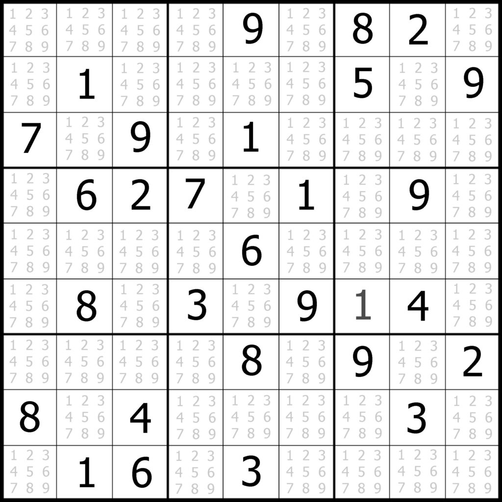 free daily sudoku printable