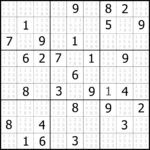 Easy Sudoku Printable Kids Activities Printable Puzzles Sudoku