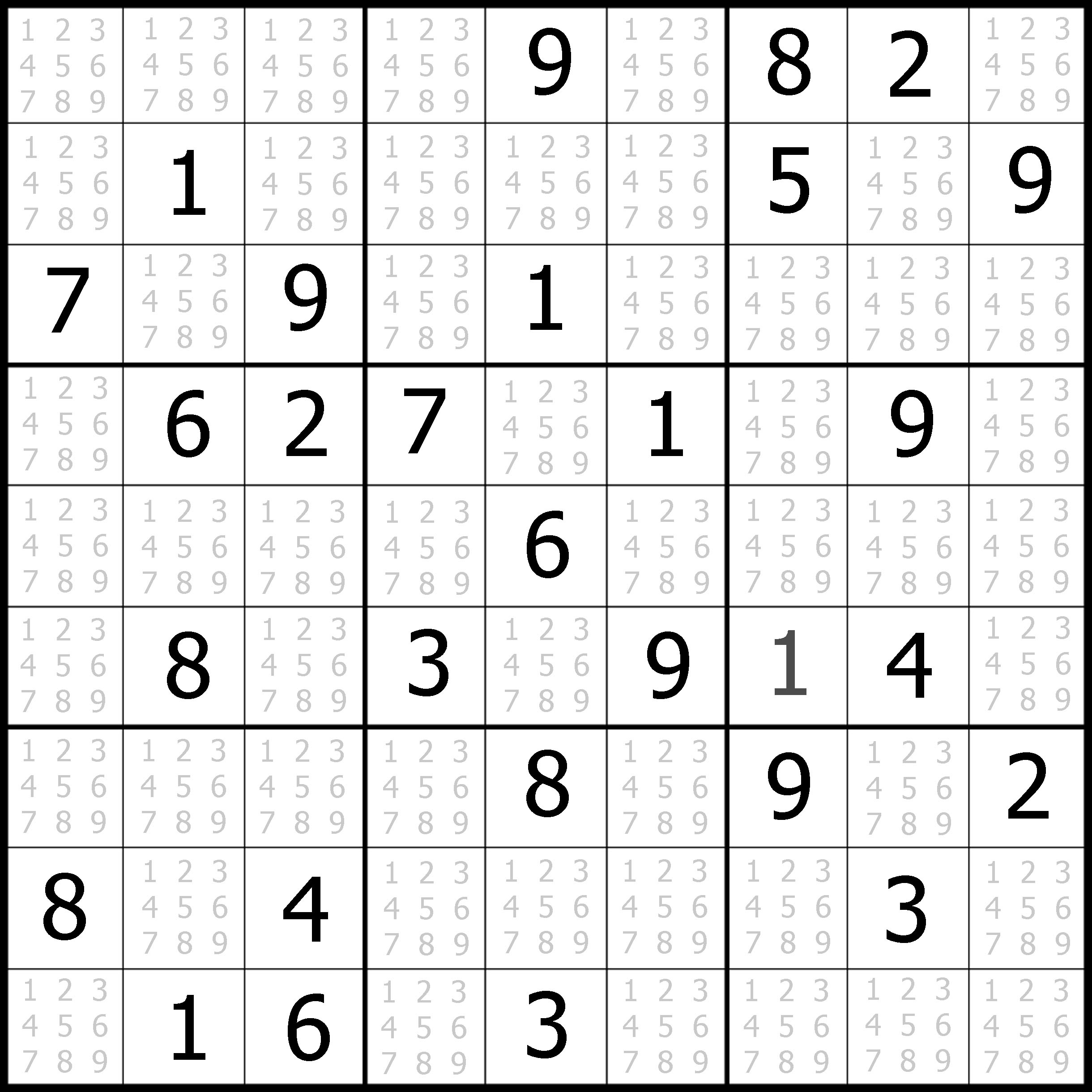 Easy Sudoku Printable Kids Activities Printable Puzzles Sudoku 