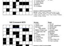 Free Crossword Puzzle Maker Printable 50 Words Printable Crossword