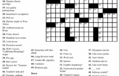 Free Printable Crossword Puzzle Maker Download Free Printable