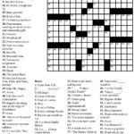 Free Printable Crossword Puzzle Maker Download Free Printable A To Z