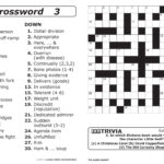 Free Printable Crossword Puzzles For Dementia Patients Printable