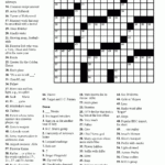 Free Printable Crossword Puzzles For Dementia Patients Printable