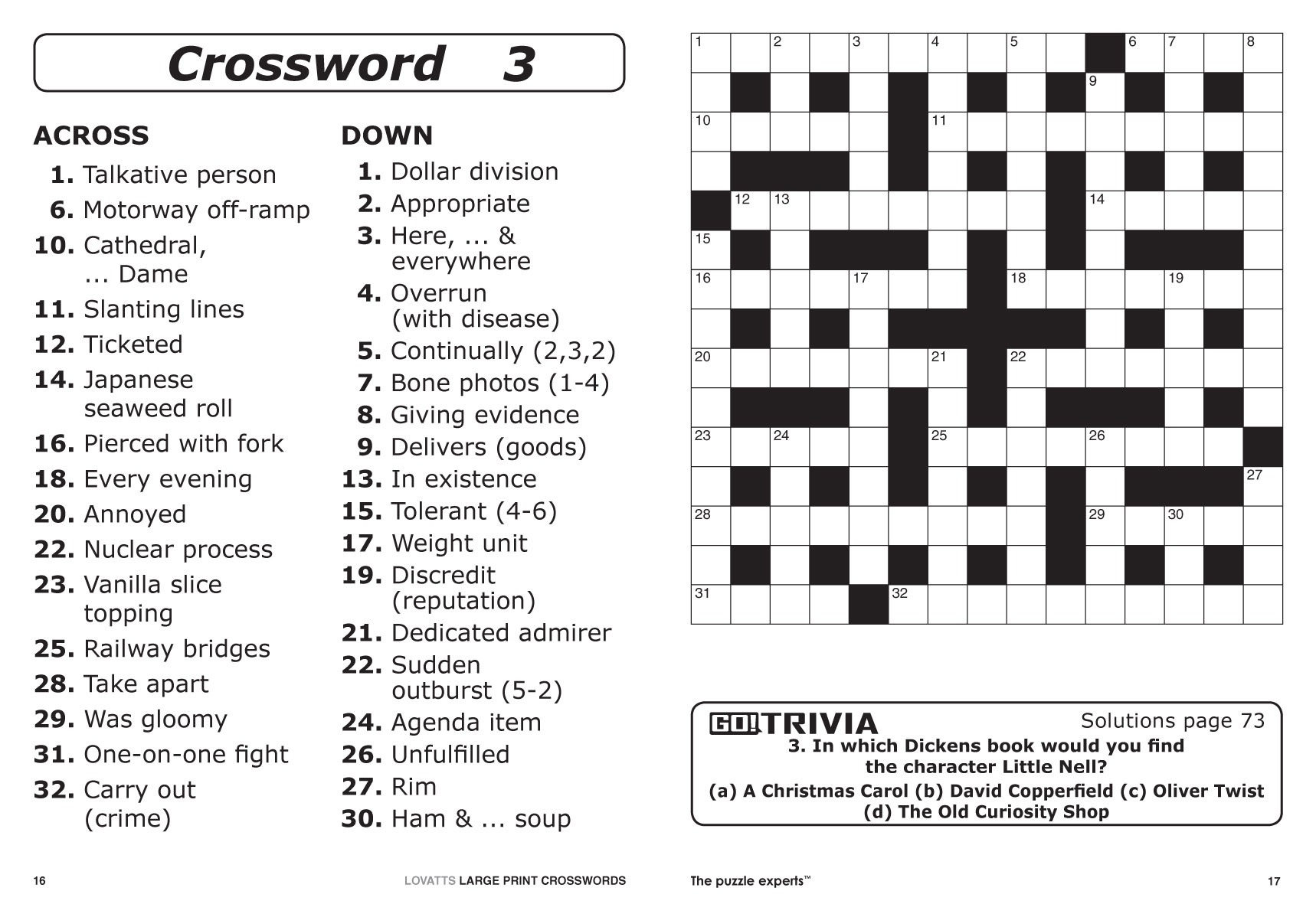 Printable Puzzles For Dementia Patients James Crossword Puzzles