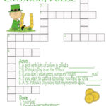 Free Printable St Patricks Day Crossword Puzzles Printable Crossword