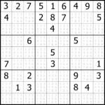 Hard Puzzle Free Sudoku Puzzles Printable Sudoku 4 Per Page Free
