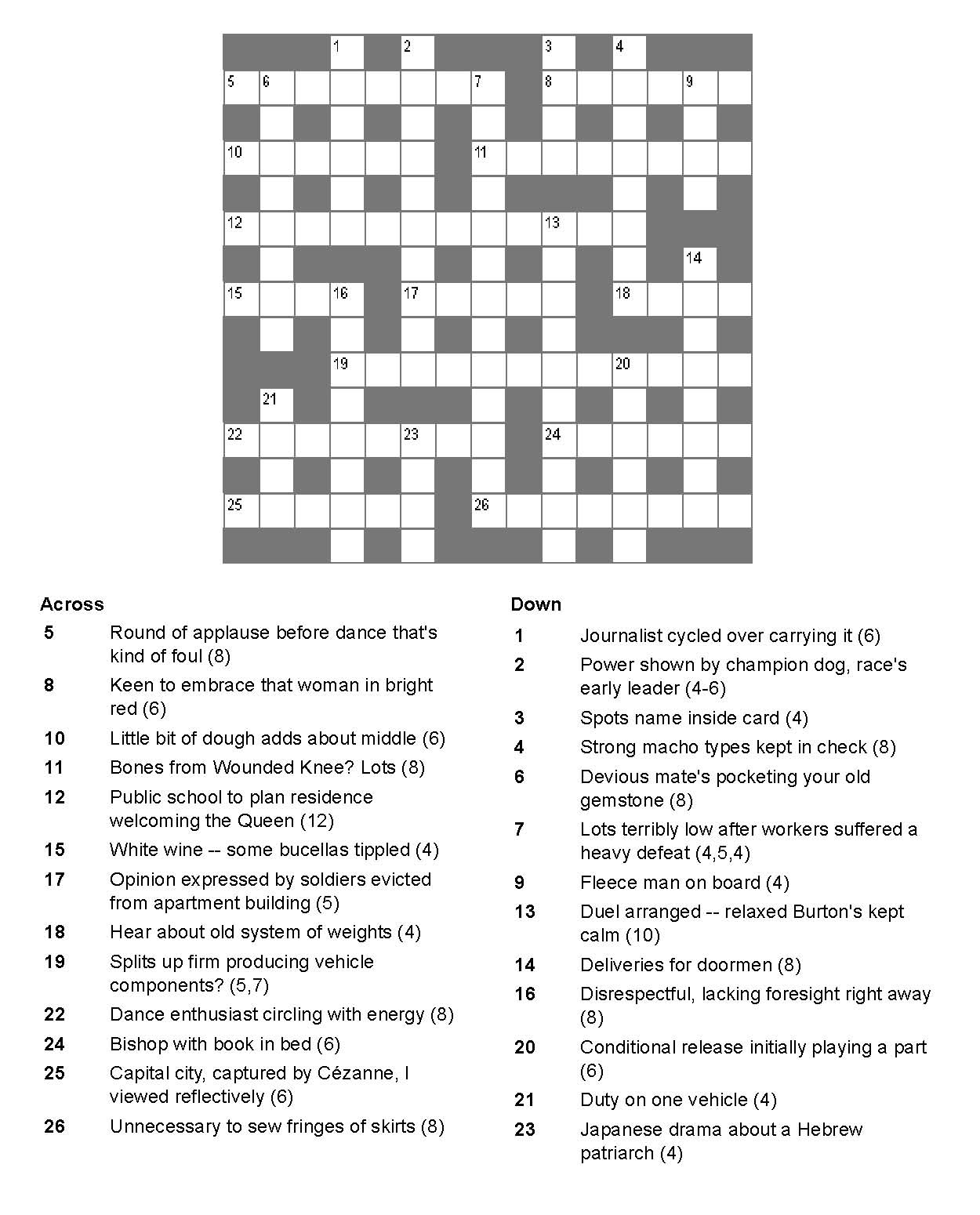 National Post Cryptic Crossword Forum Monday July 6 2015 DT 27703 