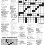 New York Times Crossword Printable Free Monday That Are Simplicity