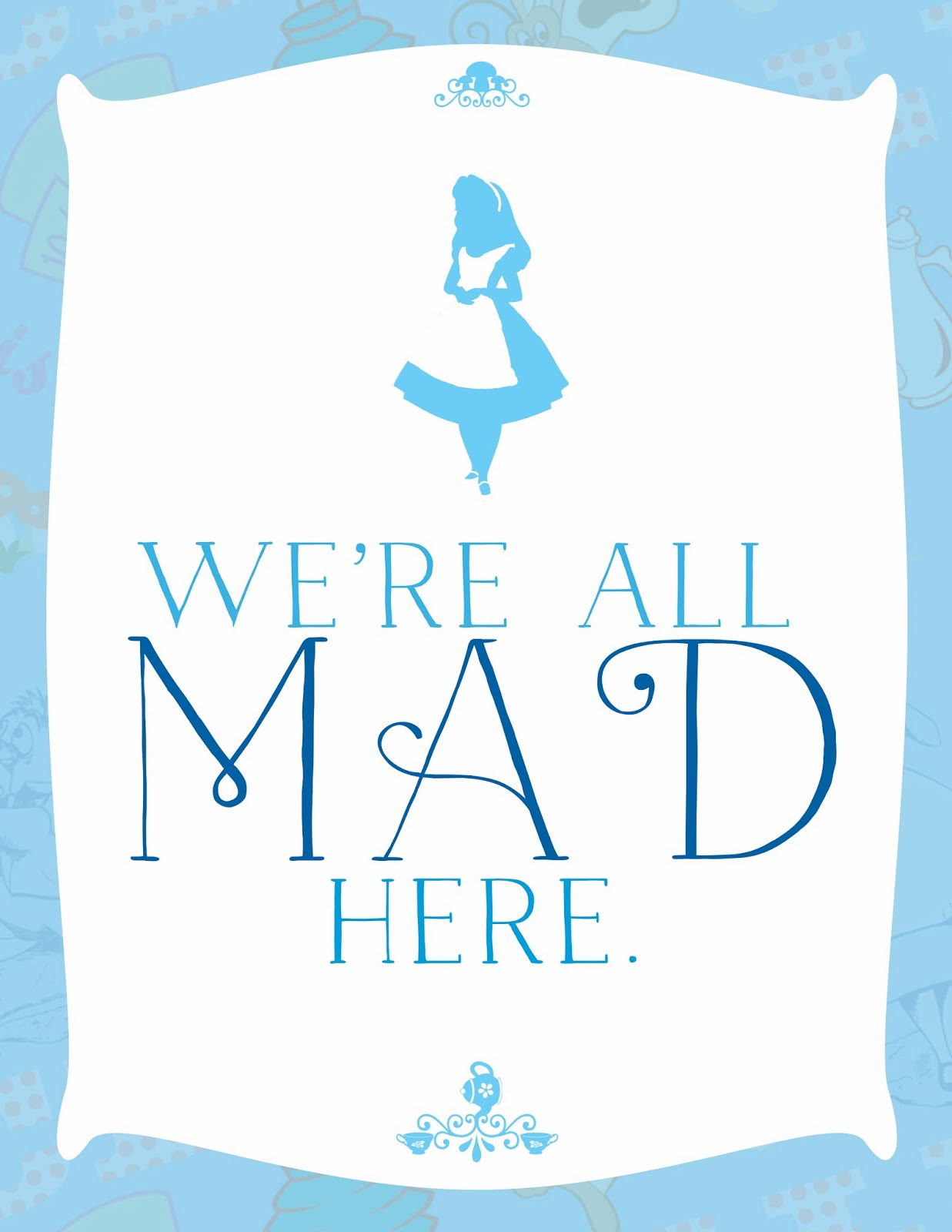 Printable Alice In Wonderland Quotes QuotesGram