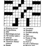 Printable Cross Word Puzzles That Are Clever Tristan Website