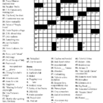 Printable Crossword Puzzles About Dogs Printable Crossword Puzzles