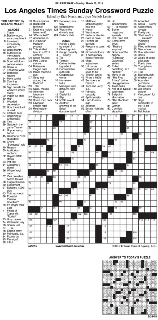 Daily Mirror Quick Crossword Answers Today