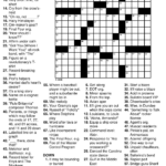 Printable Crossword Puzzles By Jacqueline Mathews Printable Crossword