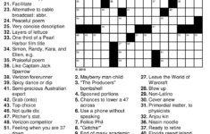 Printable Crossword Puzzles For Nurses Printable Crossword Puzzles