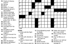 Printable Crossword Puzzles Medium Hard Printable Crossword Puzzles