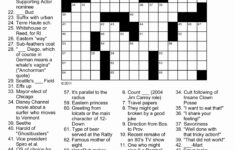 Printable Crosswords For Young Adults Printable Crossword Puzzles