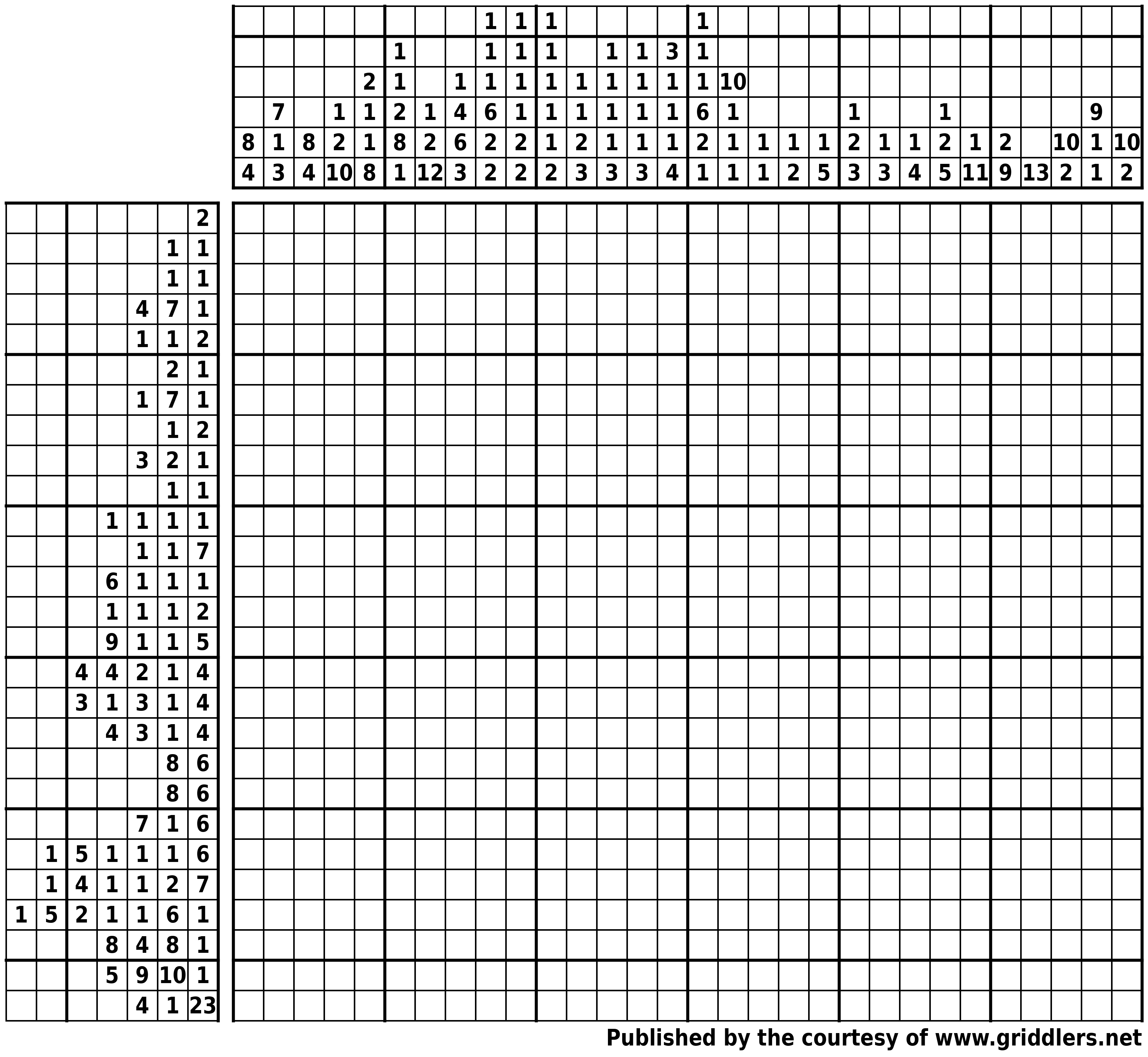 Printable Griddlers Puzzles Printable Crossword Puzzles