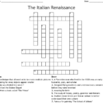 Printable Italian Crossword Puzzles Printable Crossword Puzzles