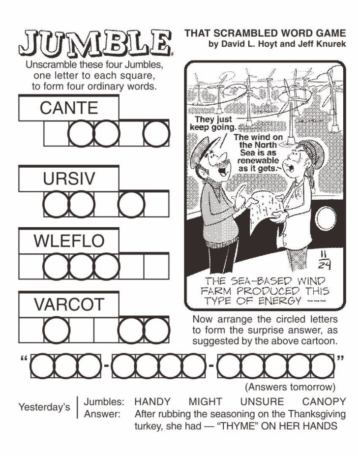 Printable Jumble Word Puzzles In 2021 Jumble Word Puzzle Jumbled