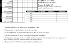 Printable Logic Puzzles Baron Printable Crossword Puzzles