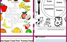 Printable Nutrition Worksheets For Kids Worksheets For Kids Kids