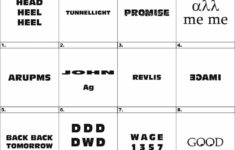 Printable Pictogram Puzzles Printable Crossword Puzzles