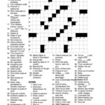 Printable Thomas Joseph Crossword Puzzle For Today Printable
