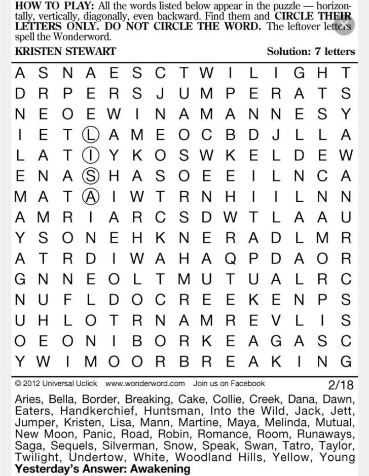 Wonderworld Free Puzzles To Print Printable