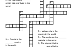 Printable Word Puzzles For 7 Year Olds Printable Crossword Puzzles
