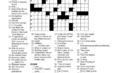 Refreshing Printable Chicago Tribune Crossword Roy Blog