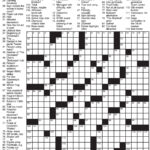 Star Tribune Crossword Puzzle Printable Printable Crossword Puzzles