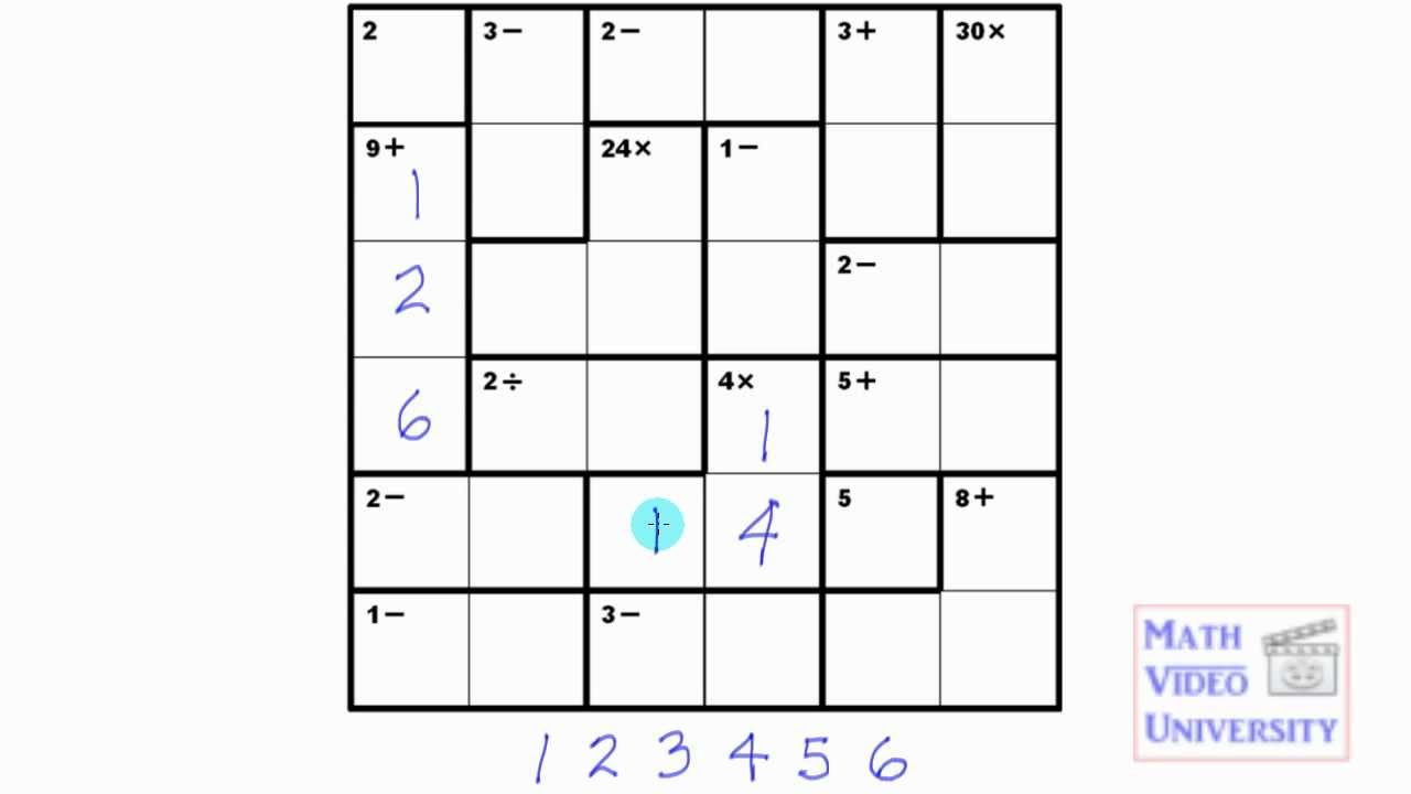 Sudoku 6X6 Easy X10 Youtube Sudoku Printable