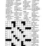 Thomas Joseph Crossword Printable Version Printable Crossword Puzzles