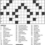 Toronto Star Crossword Puzzles Printable Printable Printable